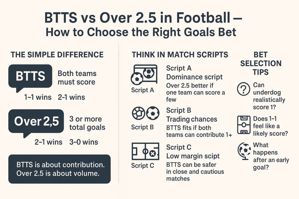 BTTS vs Over 2.5 in Football infographic.webp